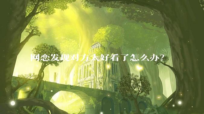 网恋发现对方太好看了怎么办？